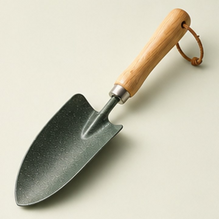 Handkelle mit Holzgriff